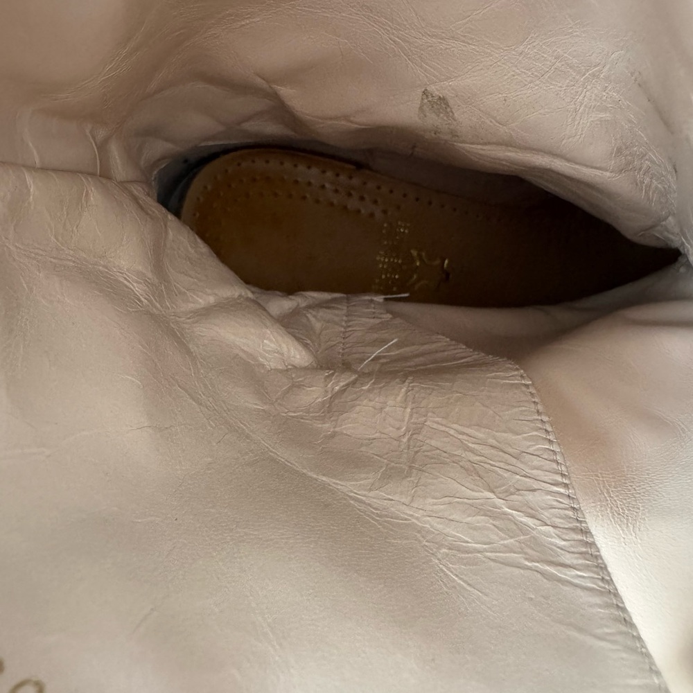 Stuart weitzman tan size 10 buttery Leather Ankle Boots with Buckle - Picture 8 of 9